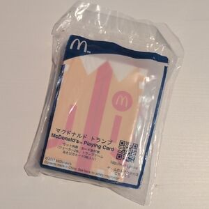 McDonald's Iconic Red and Yellow Playing Cards